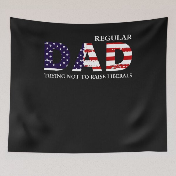 Item preview, Regular dad trying not to raise liberals shirt designed and sold by Expand-colombus.