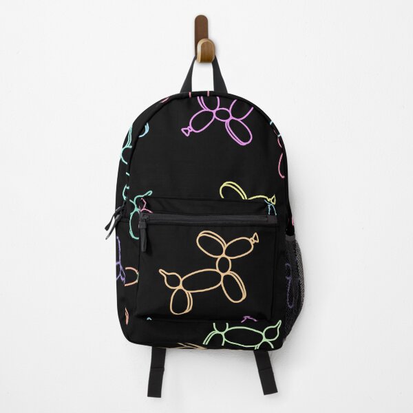 Item preview, Colorful Balloon Dogs Print! (Black Background) designed and sold by KelseyLovelle.