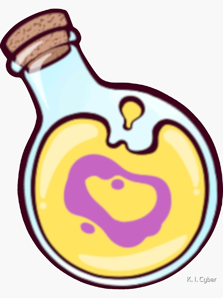 Mini Pride Potions Intersex Sticker For Sale By Cybernonymous