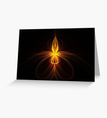 Flame Greeting Card