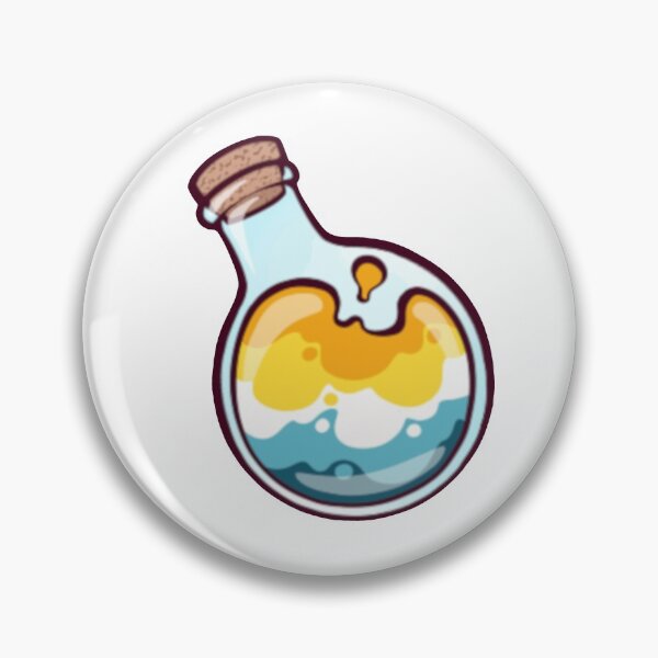 Item preview, Mini Pride Potions - sunset aroace designed and sold by K. I. Cyber.