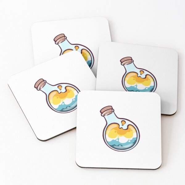 Item preview, Mini Pride Potions - sunset aroace designed and sold by K. I. Cyber.