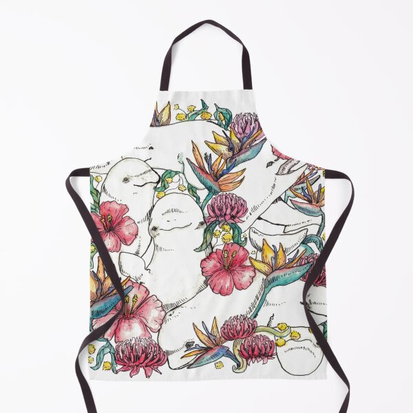 Item preview, Belugas in Bloom designed and sold by antipode-artist.
