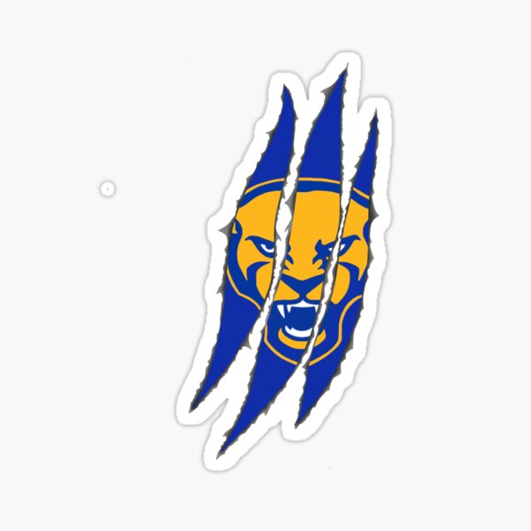 Pittsburgh Panthers 4 Inch Vinyl Mascot Decal Sticker 
