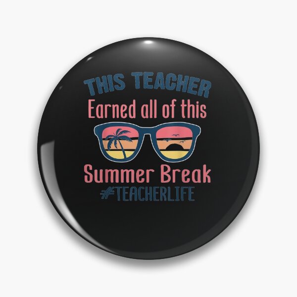 Item preview, This Teacher Earned All Of This Summer Break Teacher Life T-Shirt designed and sold by Improve-Riodeja.