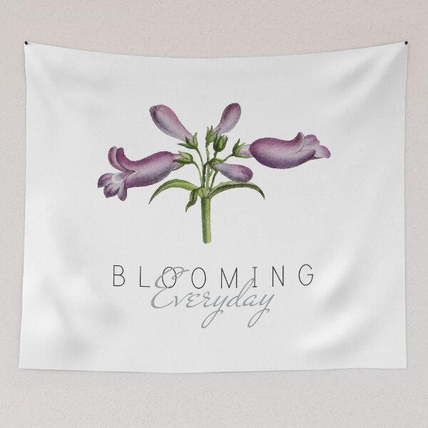 Item preview, "Blooming Everyday", Flower Quote  designed and sold by JoyforU.