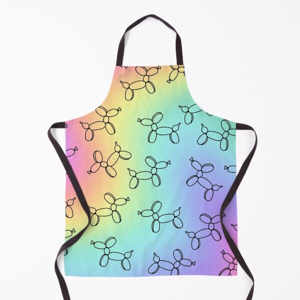 Item preview, Colorful Balloon Dogs Print! (Curvy Pastel Rainbow Gradient) designed and sold by KelseyLovelle.