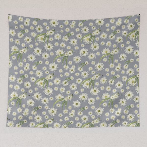 Item preview, Modern Native Flowers Bloom - Green and Cream designed and sold by Sketchbook Designs.