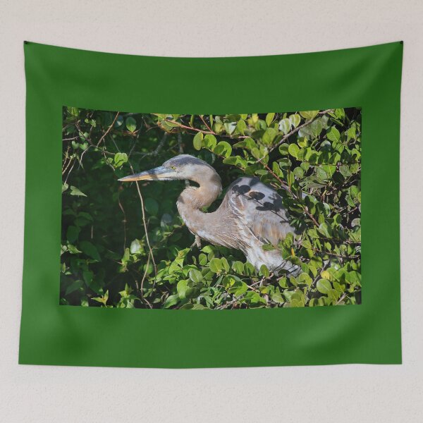 Item preview, The Mysterious Great Blue Heron designed and sold by Lanis Rossi.