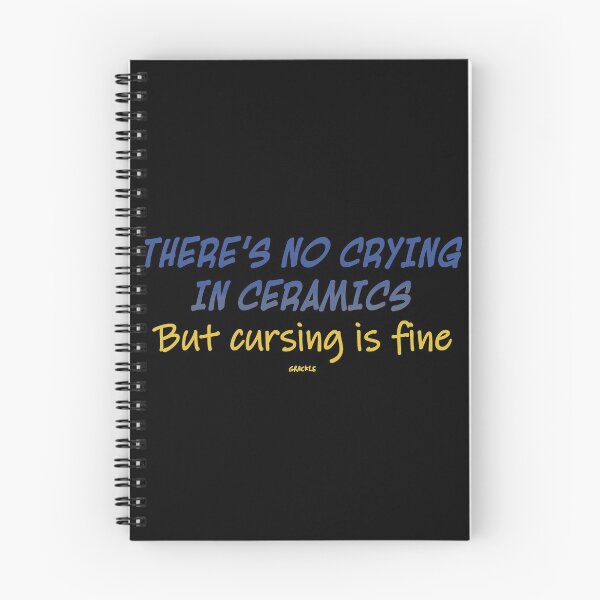 Item preview, No Crying In Ceramics (Multicolor Version) designed and sold by JanGrackle.