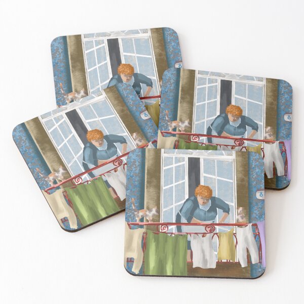 Item preview, Laundry Day. Drying Laundry. designed and sold by JakoRila.