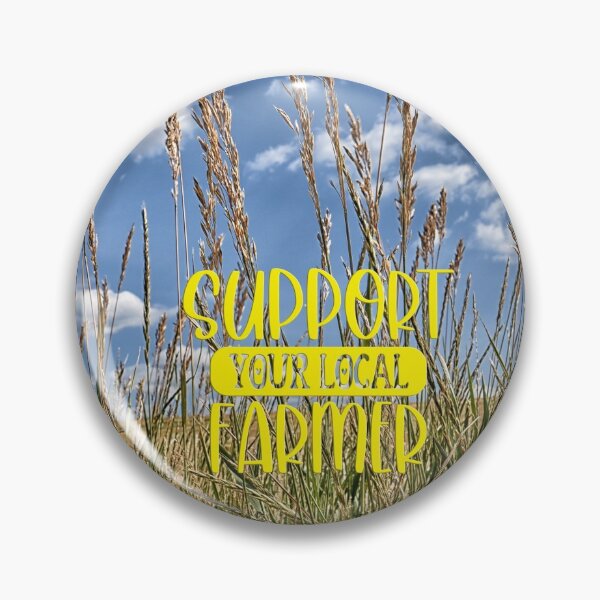 Item preview, Support Your Local Farmer designed and sold by passingpixels.