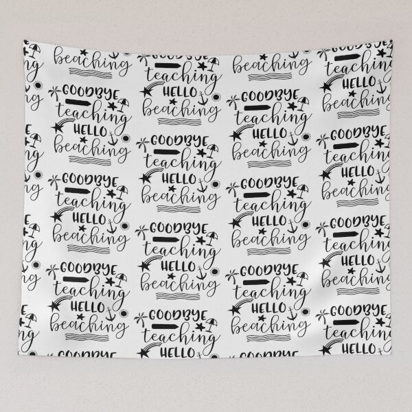 Item preview, Goodbye Teaching -Last Day of School designed and sold by younghopes.