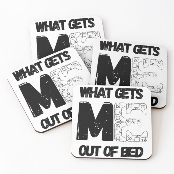 Item preview, What Gets Me Out Of Bed designed and sold by Amon Ferg.
