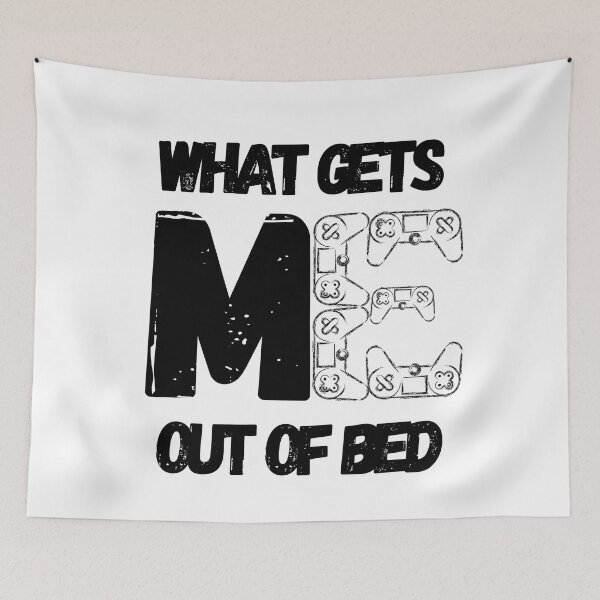 Item preview, What Gets Me Out Of Bed designed and sold by Amon Ferg.