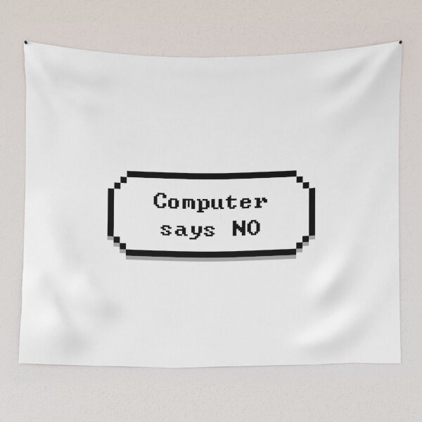 Item preview, Computer says NO designed and sold by SkyStract.