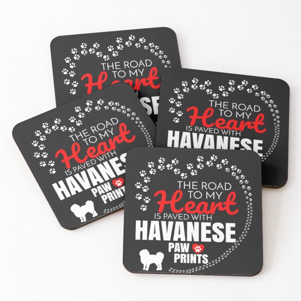 Item preview, Road To My Heart Is Paved With Havanese Paw T-Shirt  designed and sold by StarcyWol.