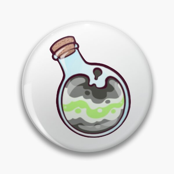 Aperçu de l'œuvre Mini Pride Potions - Agender créée et vendue par K. I. Cyber.