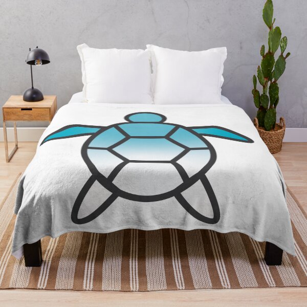 Item preview, Sea turtle blue gradient colour designed and sold by vashumaso.