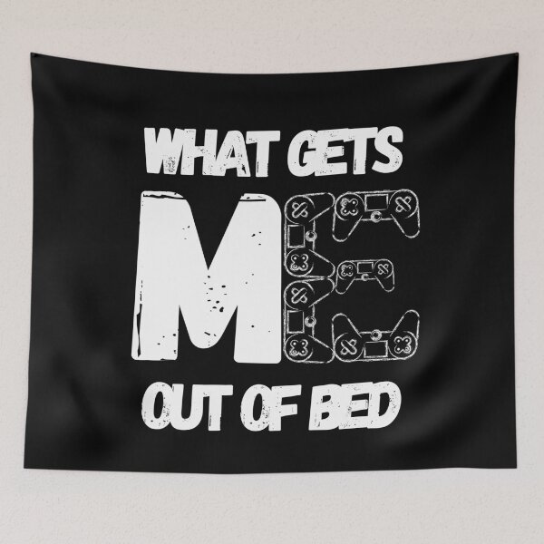 Item preview, What Gets Me Out Of Bed designed and sold by Amon Ferg.