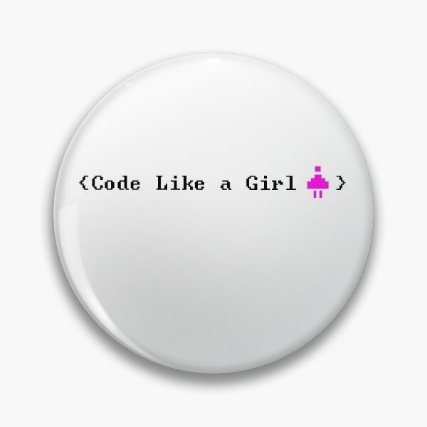 Item preview, Code Like a Girl designed and sold by SkyStract.