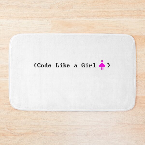 Item preview, Code Like a Girl designed and sold by SkyStract.