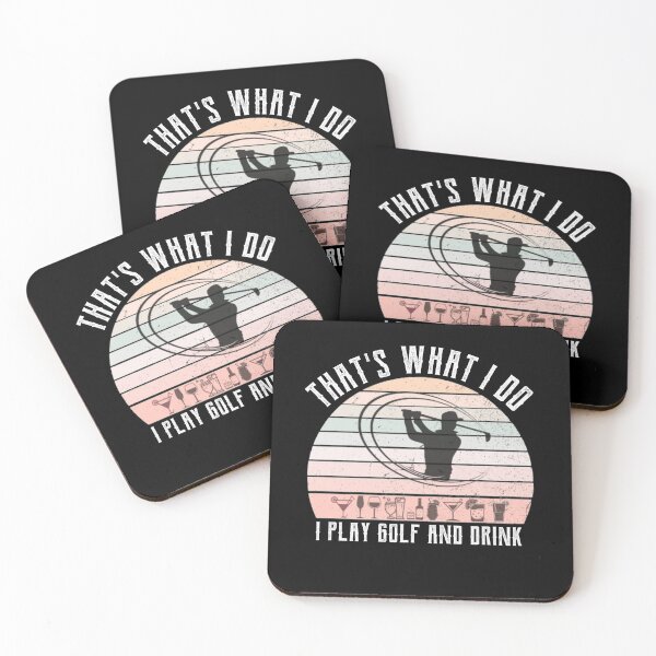 Item preview, Retro that's what i do i play golf and drink designed and sold by DesignsVault.