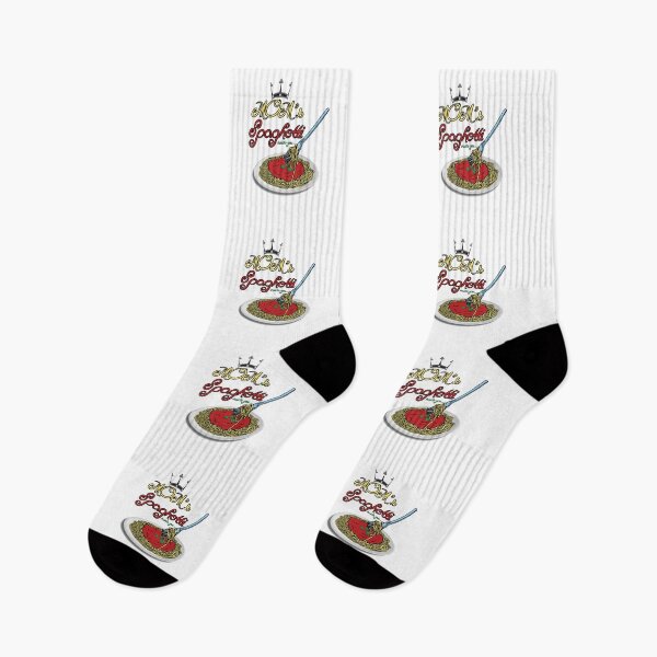 Aperçu de l'œuvre Autocollants spaghetti de maman, T-shirts, foulards et bien d'autres. créée et vendue par hellonitish.