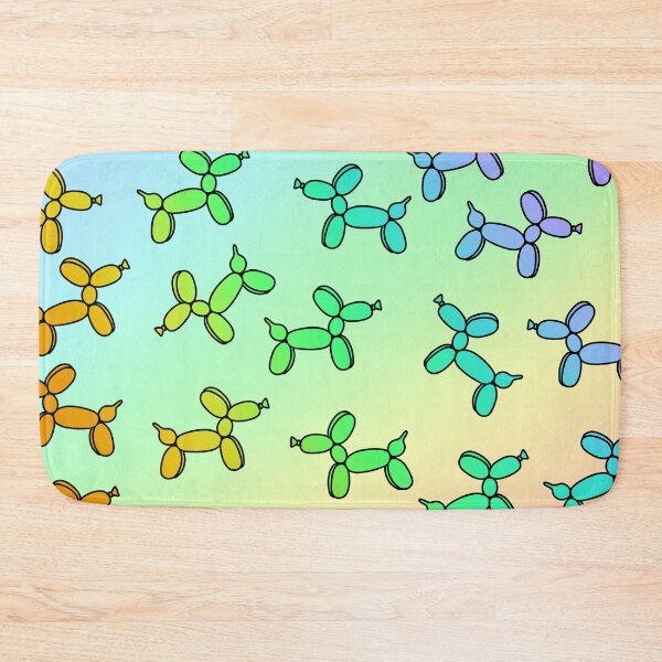 Item preview, Super Colorful Balloon Dogs Print! (Double Rainbow Gradient) designed and sold by KelseyLovelle.