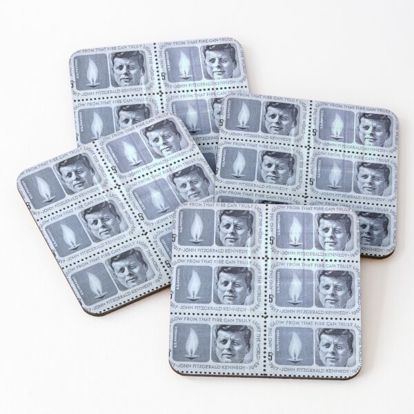 Item preview, President John F. Kennedy, JFK 1964 Vintage Postage Stamp  designed and sold by Factory57.