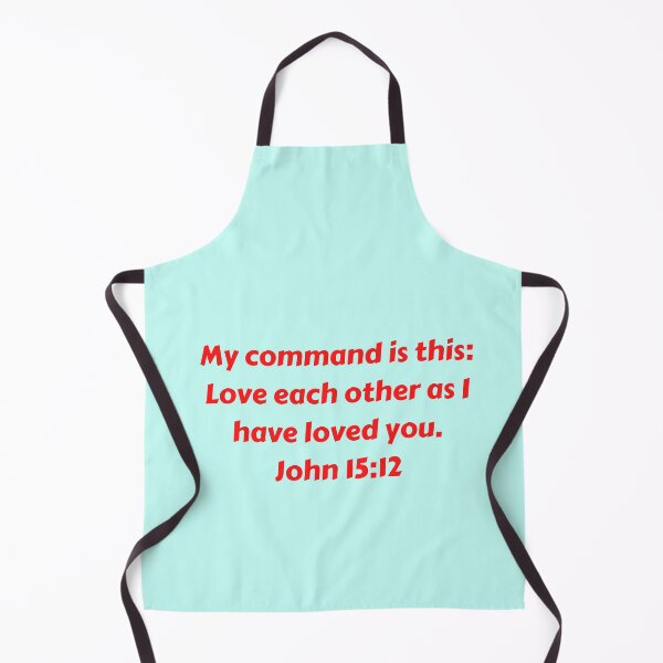 Item preview, Bible Verse John 15:12 designed and sold by Prayingwarrior.