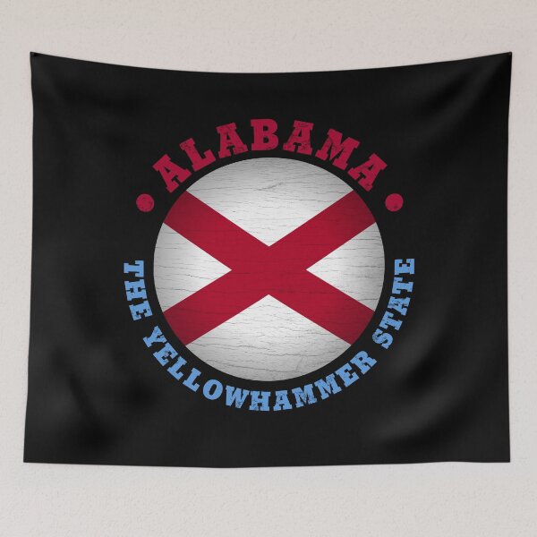 Item preview, ALABAMA YELLOWHAMMER STATE designed and sold by Madjack Tees Kiwi SuperStore.
