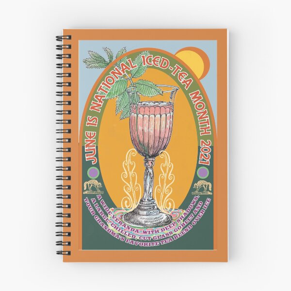Item preview, Red Letter Days - National Iced-Tea Month - June 2021 designed and sold by Digressions, Diversions, Delusions.