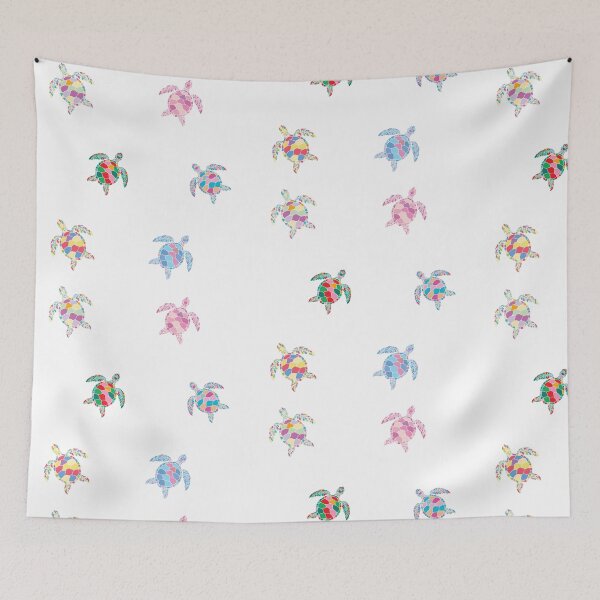 Item preview, Sea Turtle colourful pattern designed and sold by vashumaso.