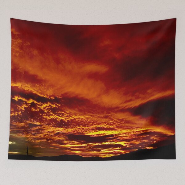 Item preview, Sky on fire designed and sold by countrypines.