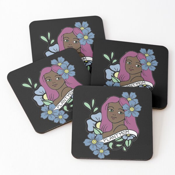 Item preview, Plant Mom and Flowers, Plant Lover, Blue Flowers designed and sold by 10pmCreations.