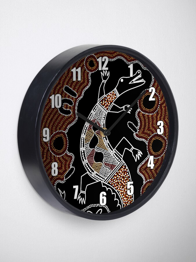 Crocodile Clock 