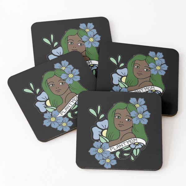 Item preview, Plant Mom and Flowers, Plant Lover, Blue Flowers designed and sold by 10pmCreations.