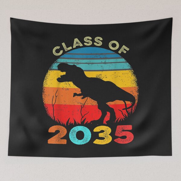 Item preview, Class Of 2035 PreK Graduate Preschool Graduation T Rex TShirt19 designed and sold by blancatawa.