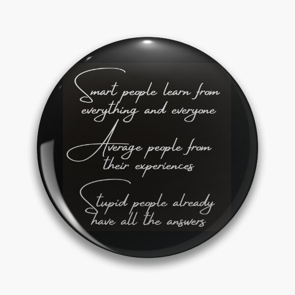 Item preview, Smart people designed and sold by Aura __Print.