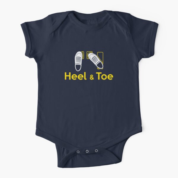 Ferse & Zehen (1) Baby Body Kurzarm