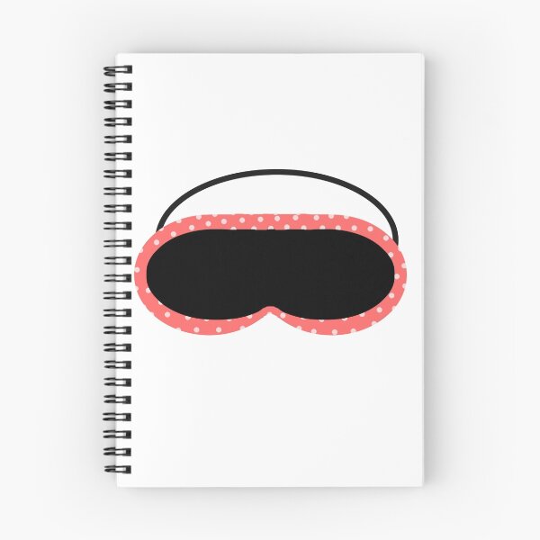 Item preview, Pink Black Eye Mask designed and sold by BeachBumFamily.