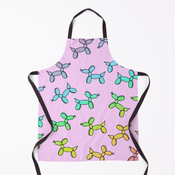 Item preview, Rainbow Balloon Dogs Print! (Pink Background) designed and sold by KelseyLovelle.