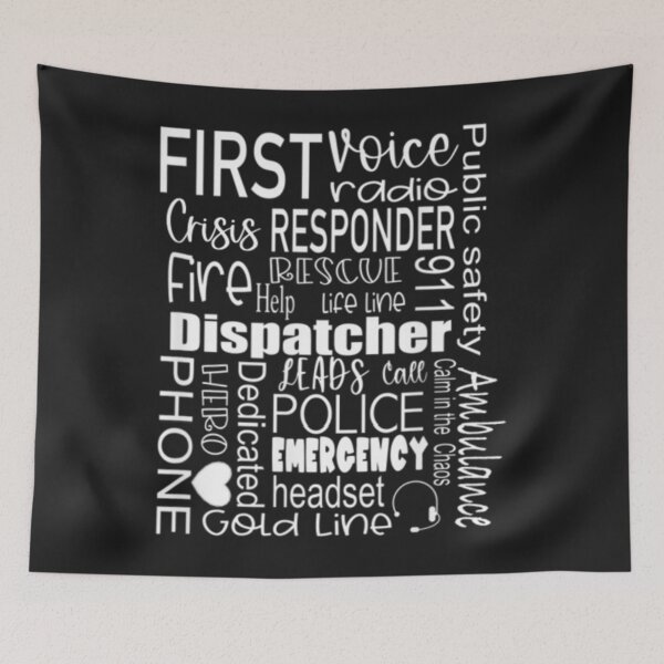 Item preview, Dispatcher First Responder TShirt17 designed and sold by blancatawa.