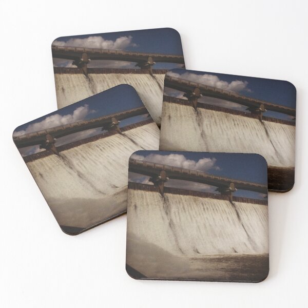 Item preview, HOOVER DAM WATERFALL STICKER designed and sold by RetroPlaceee.