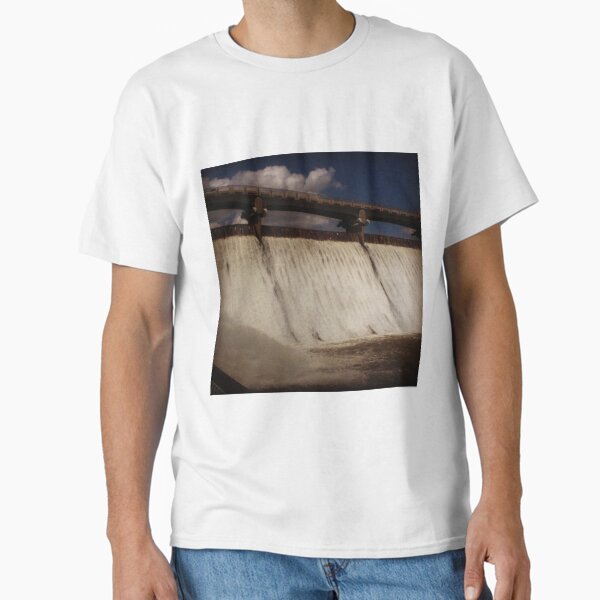 Item preview, HOOVER DAM WATERFALL STICKER designed and sold by RetroPlaceee.
