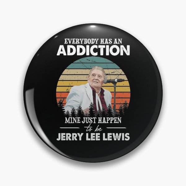 Item preview, Everybody Has An Addiction Mine Just Happens To Be Jerry Lee Lewis Vintage designed and sold by Suzanne86.