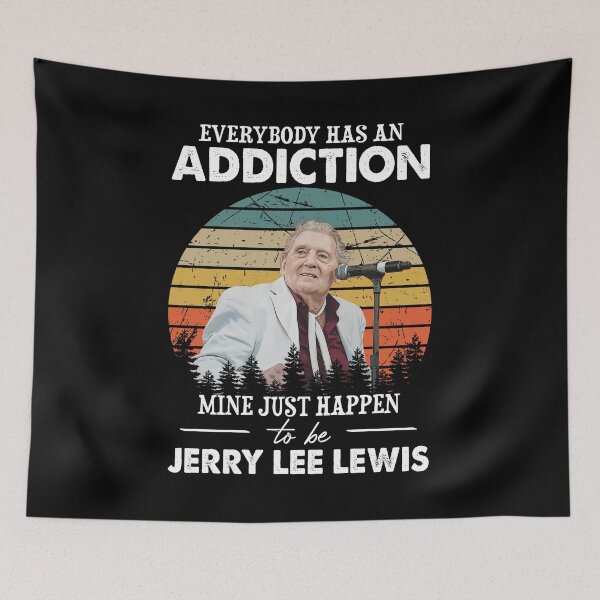 Item preview, Everybody Has An Addiction Mine Just Happens To Be Jerry Lee Lewis Vintage designed and sold by Suzanne86.