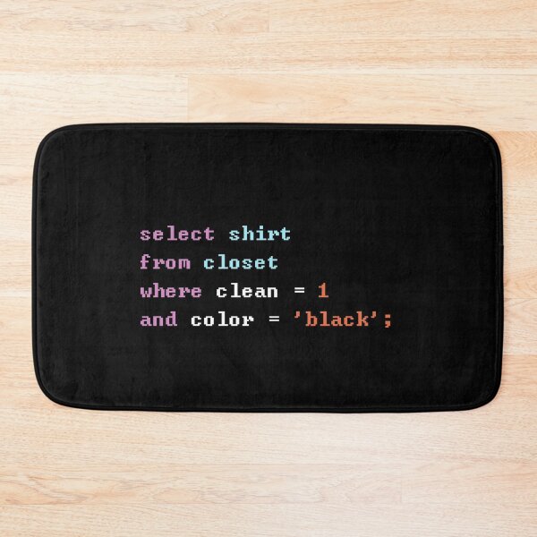 Item preview, Funny SQL design for SQL programmers | DBA and DB admins designed and sold by SkyStract.