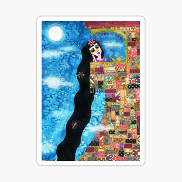 Rapunzels Moon Sticker